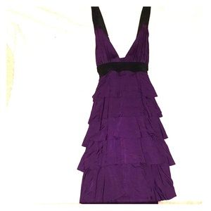 Purple Bebe shimmy dress